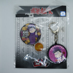 Osomatsu-san - Przypinka i Breloczek