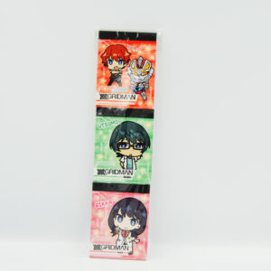 SSS Gridman - Zestaw 3 małych notesików z karteczkami