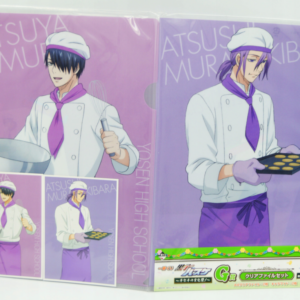 Kuroko No Basketball -  Atsushi Murasakibara – Tatsuya Himuro - Zestaw 2 Teczek + 2 Wlepki