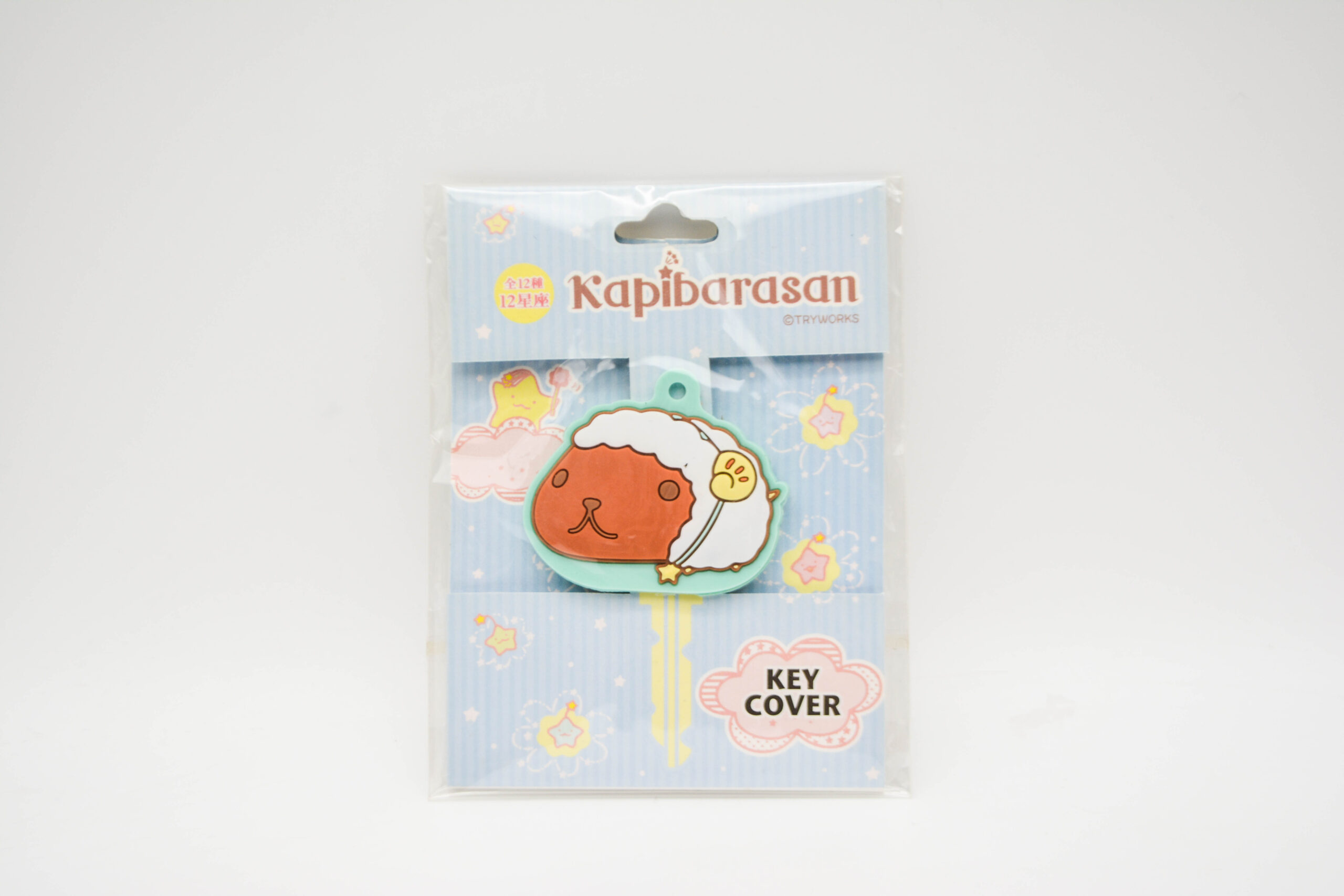 Capybara-san - Baran - Znaki Zodiaku - Znacznik do kluczy