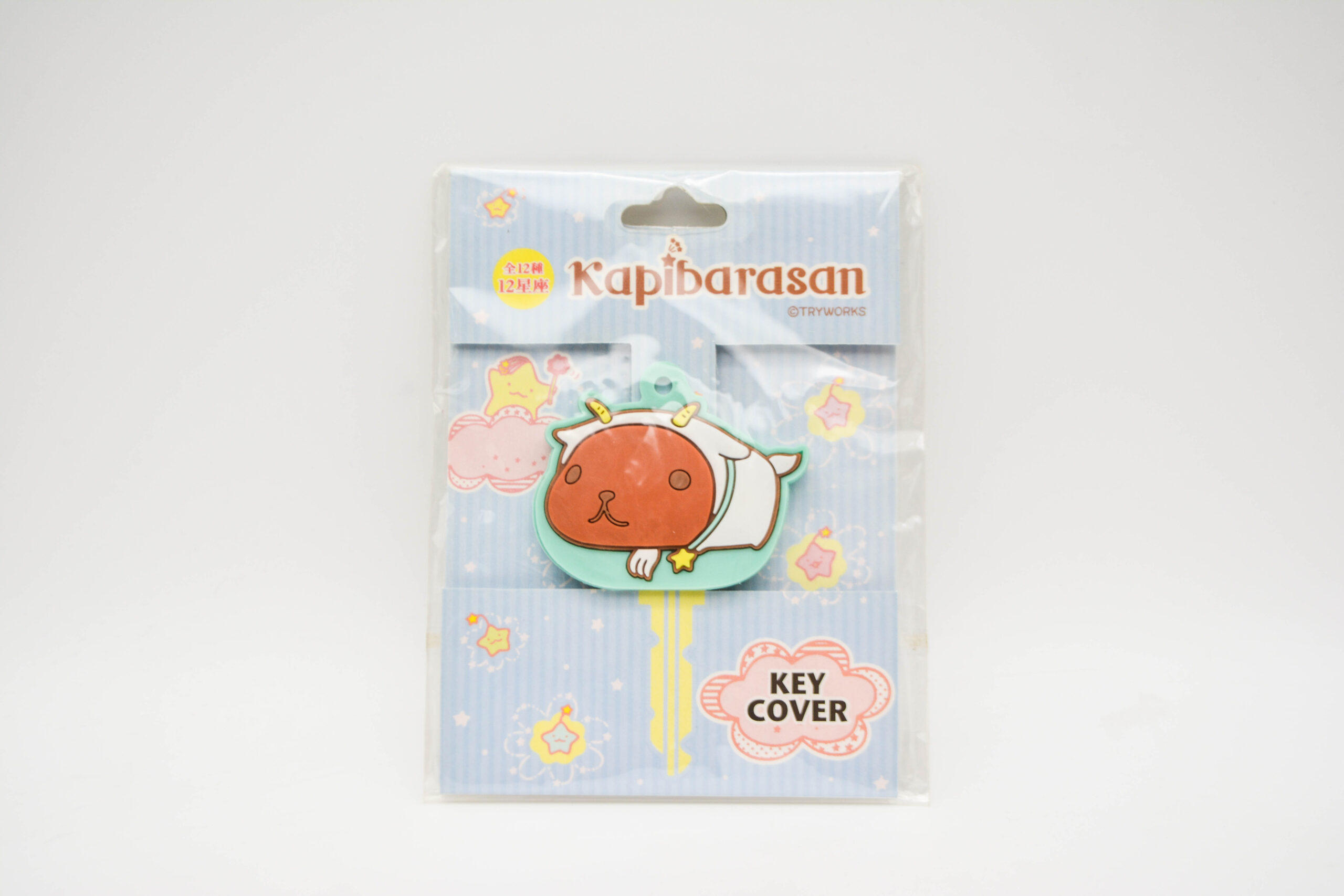 Capybara-san - Koziorożec - Znaki Zodiaku - Znacznik do kluczy