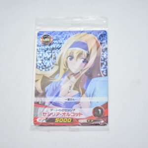 Infinite Stratos - Five Cross - Cecilia Alcott - Karta