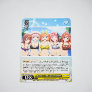 The Quintessential Quintuplets - Karta Weiss Schwarz - 5HY/W101-017 C