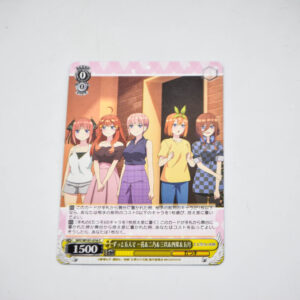 The Quintessential Quintuplets - Karta Weiss Schwarz -  5HY/W101-016 C