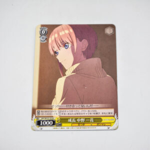 The Quintessential Quintuplets - Ichika Nakano - Karta Weiss Schwarz - 5HY/W101-014 C