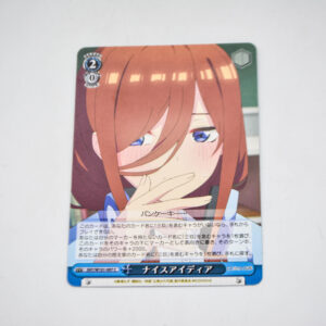 The Quintessential Quintuplets - Miku Nakano - Karta Weiss Schwarz - 5HY/W101-097 C