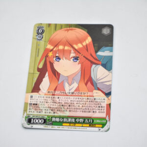 The Quintessential Quintuplets - Itsuki Nakano - Karta Weiss Schwarz - 5HY/W101-040 C