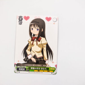 Puella Magi Madoka Magica - Homura, Black-haired Girl - Weiss Schwarz - MM/W17-045 C