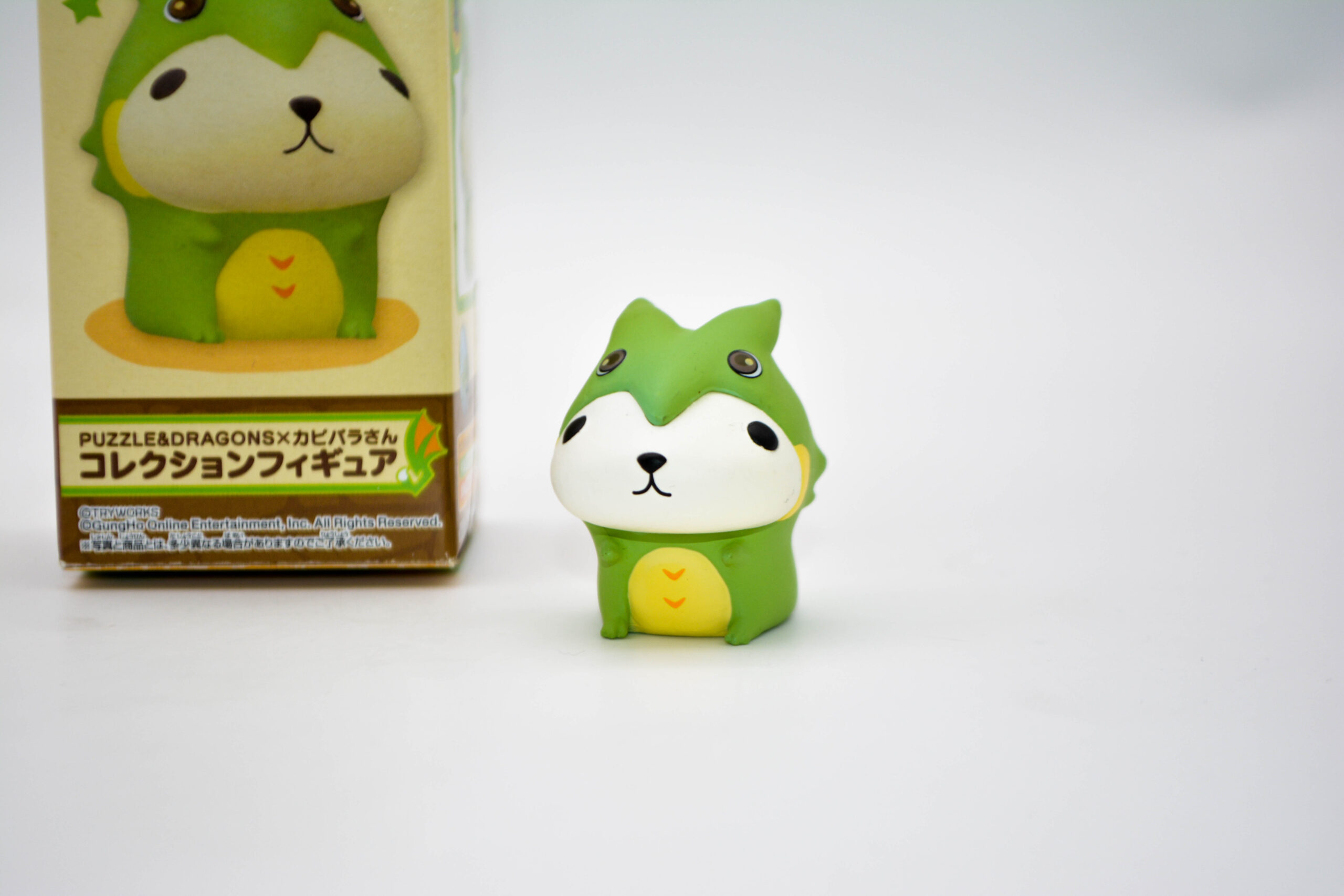 Puzzle & Dragons x Capybara-san - Capybara-san - Gachadora Yuujou - White-san