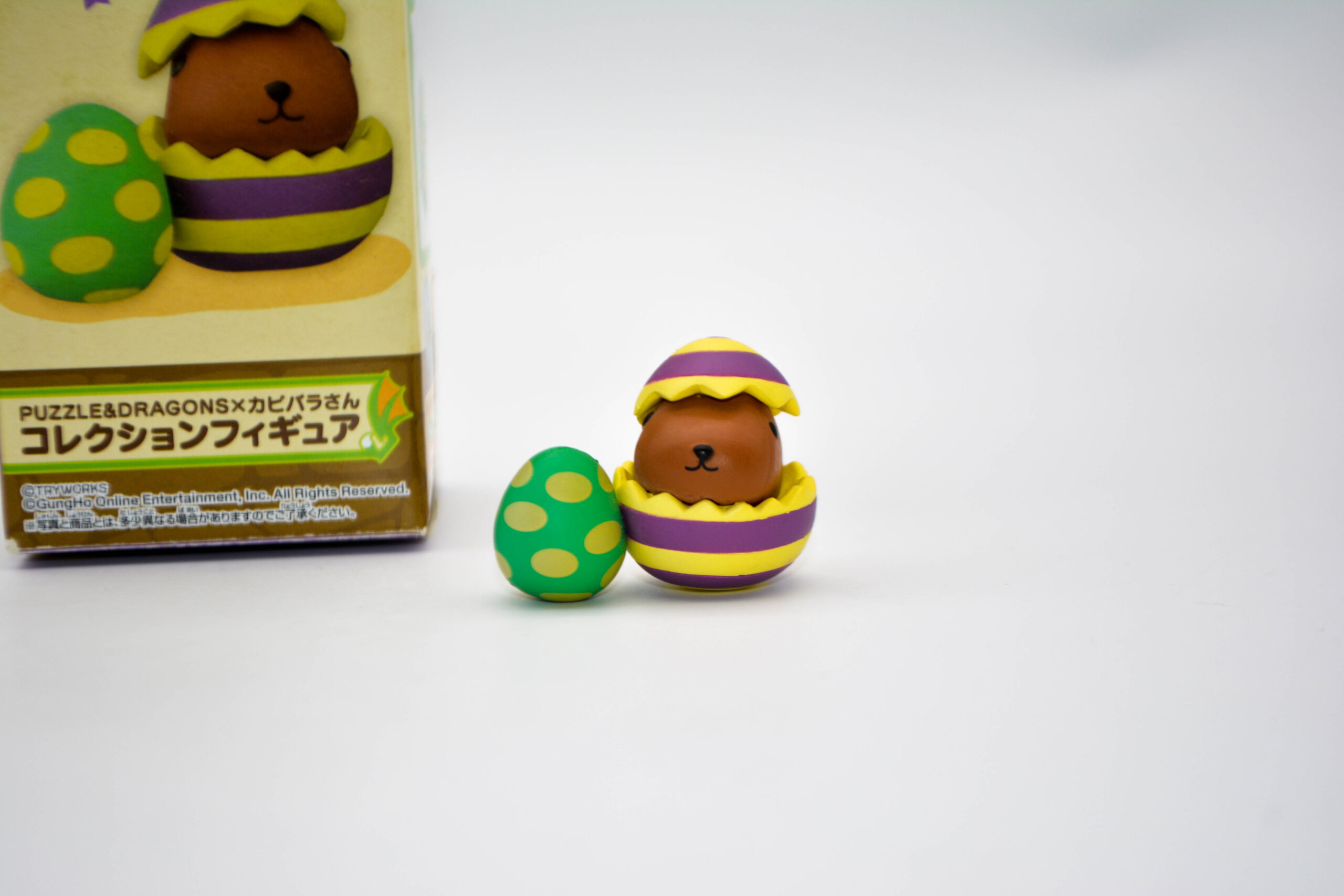 Puzzle & Dragons x Capybara-san - Capybara-san - Gachadora Yuujou - Kocapy to Striped Tamago