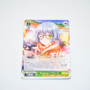 BanG Dream! - "Lock on!" - Karta Weiss Schwarz - BD/W95-055 C