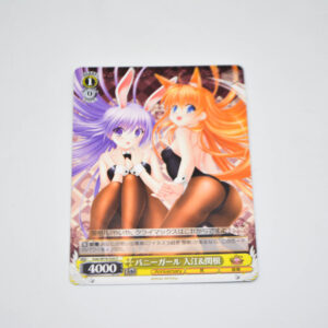 Angel Beats - Key 20th Anniversary - Irie & Sekine, Bunny Girls-  Karta Weiss Schwarz - Kab/W78-030 C