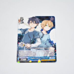 Sword Art Online Alicization - Kirito & Eugeo, Alicization Beginning - Karta Weiss Schwarz - SAO/S71-078 R