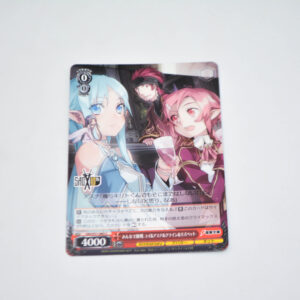 Sword Art Online - Yui & Asuna & Klein & Lisbeth, Everyone's Watching - Karta Weiss Schwarz - SAO/S71-065 C