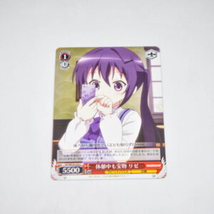 Gochuumon wa Usagi Desuka? – Is the Order a Rabbit? - Rize, Best Shot Even While Taking Break - Karta Weiss Schwarz - GU/WE26-029 C