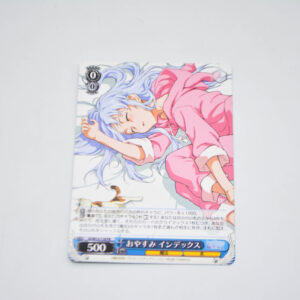 Toaru Kagaku no Railgun - Index, Good Night - Karta Weiss Schwarz - ID/W13-118 PR