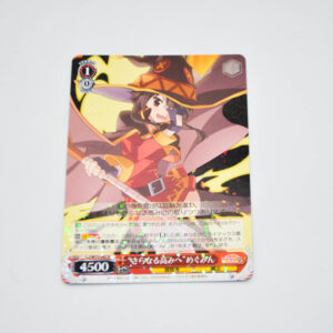 Kono Subarashii Sekai ni Shukufuku wo! - "To Further Heights" Megumin - Karta Weiss Schwarz - KS/W75-042 R