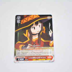 Kono Subarashii Sekai ni Shukufuku wo! - "Guide to Obtaining Skills" Megumin - Karta Weiss Schwarz - KS/W75-048 U