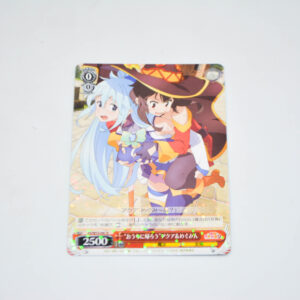 Kono Subarashii Sekai ni Shukufuku wo! - "Let's Go Home" Aqua & Megumin - Karta Weiss Schwarz - KS/W75-041 R