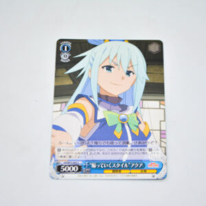 Kono Subarashii Sekai ni Shukufuku wo! - "Her Style: Adding Fuel to the Fire" Aqua - Karta Weiss Schwarz - KS/W75-092 C