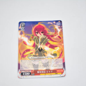 Shakugan no Shana - Unbending Heart, Shana - Karta Weiss Schwarz - SS/WE41-25 N