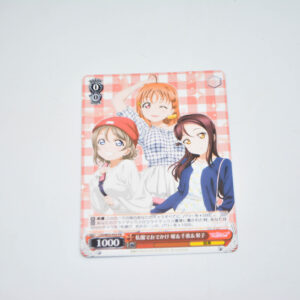 Love Live Sunshine - You & Chika & Riko, Going Out in Casual Outfits - Karta Weiss Schwarz - LSS/W53-P03 PR