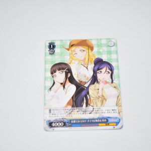 Love Live Sunshine - Dia & Mari & Kanan, Going Out in Casual Outfits - Karta Weiss Schwarz - LSS/W53-P02 PR