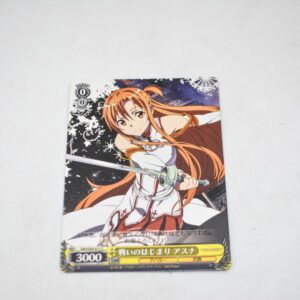 Sword Art Online - Asuna, Beginning of Battle - Karta Weiss Schwarz - SAO/S20-017 C