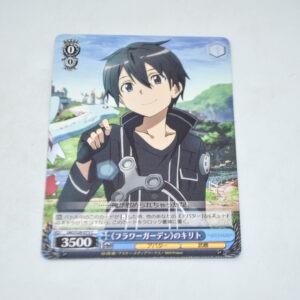 Sword Art Online - Kirito in "Flower Garden" - Karta Weiss Schwarz - SAO/S26-073 C