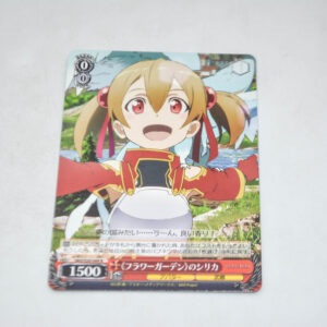 Sword Art Online - Silica in "Flower Garden" - Karta Weiss Schwarz - SAO/S20-049 R