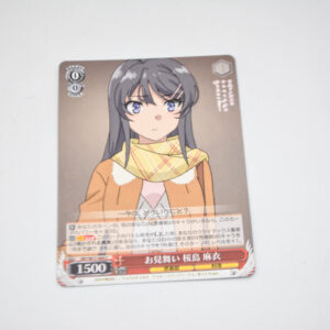 Seishun Buta Yarou wa Bunny Girl Senpai no Yume wo Minai - Mai Sakurajima, Visiting - Karta Weiss Schwarz - SBY/W77-064 C