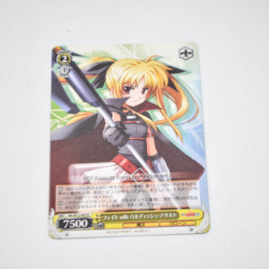 Magical Girl Lyrical Nanoha A's - Fate with Bardiche Assault - Weiss Schwarz - NA/W12-007 R