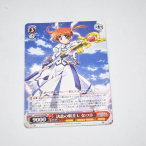 Mahou Shoujo Lyrical Nanoha The Movie 2nd A's - Nanoha, Determined Look - Karta Weiss Schwarz - N2/W32-053 RR