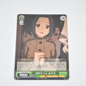 THE IDOLM@STER - Azusa, OFF Time - Karta Weiss Schwarz - IM/S21-025 R
