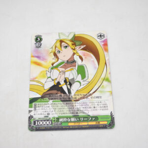 Sword Art Online - Leafa, Pure Wish - Karta Weiss Schwarz - SAO/S20-027 RR