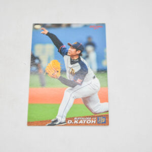 2009 Calbee Baseball Card 011 - Buffaloes 15 D.Katoh