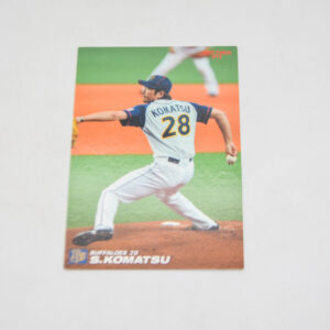 2009 Calbee Baseball Card 015 - Buffaloes 28 S.Komatsu