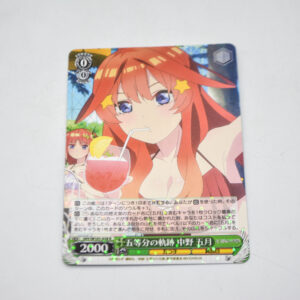 The Quintessential Quintuplets - Itsuki Nakano, Path of the Quintuplets - Karta Weiss Schwarz - 5HY/W101-028 R