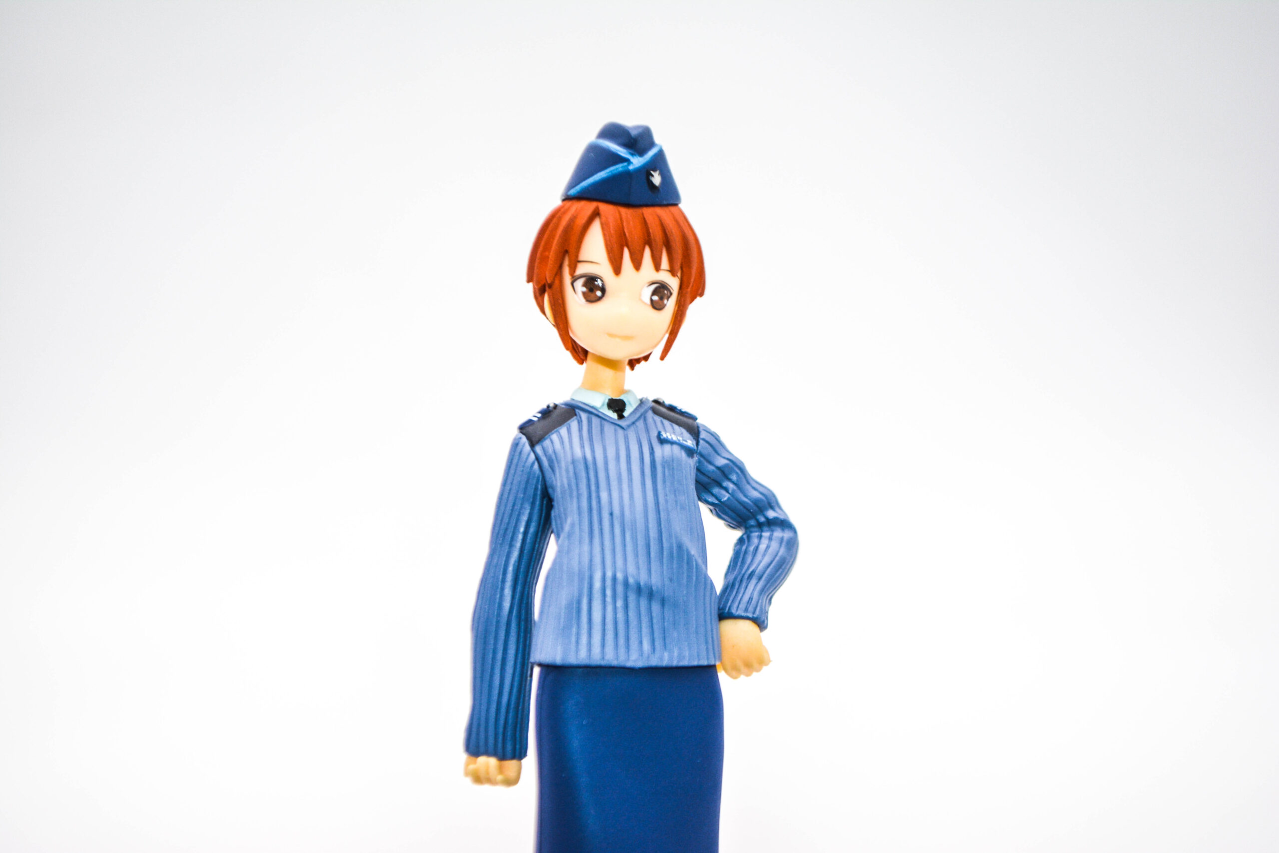 Female Self-Defense Force Series Vol. 3.5 - Akane Akitsu z kartą postaci - Full-dress Winter Uniform Short Cap Simple Sweater