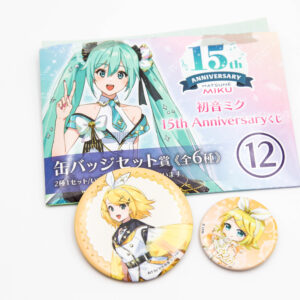 Vocaloid - Kagamine Rin - zestaw 2 Przypinek