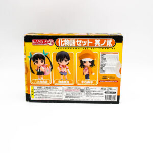 Bakemonogatari - Sengoku Nadeko  , Hachikuji Mayoi , Kanbaru Suruga - Zestaw nendoroid Petite