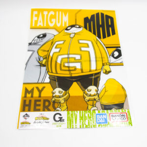 My Hero Academia  - Fat Gum - Clear Poster A3