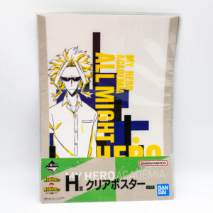 My Hero Academia  - All might - Clear Poster A3