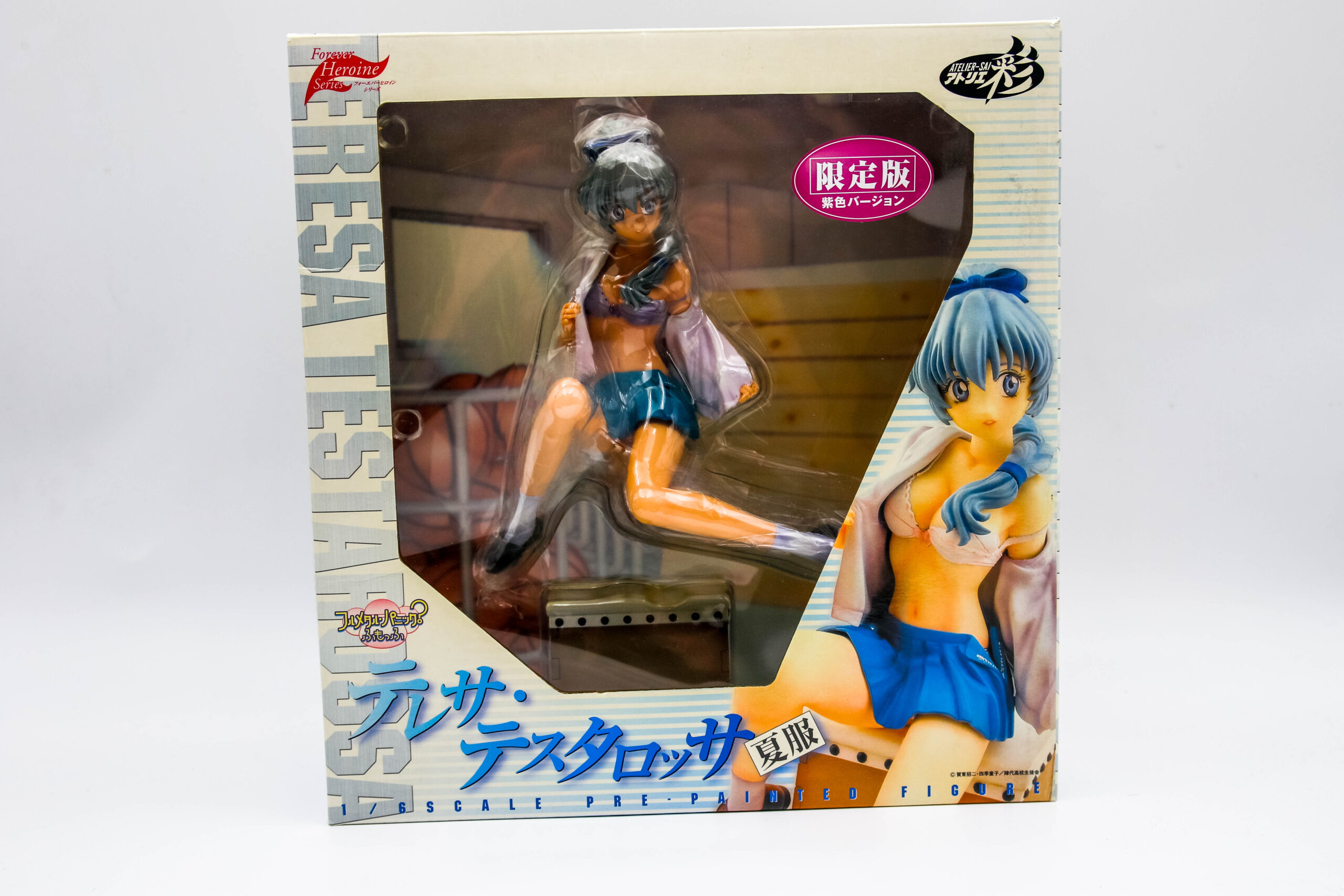 Full Metal Panic? Fumoffu - Teletha Testarossa - Forever Heroine Series - 1/6 - Jindai High School Summer Uniform, Purple Underwear, Limited Edition 400 szt - obrazek 6