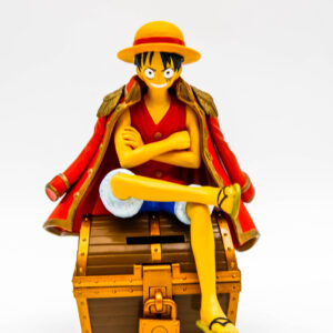 One Piece - Monkey D. Luffy - Coin Bank - Red Coat Ver.